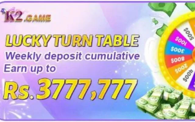 Lucky Winner reward in K2 Game